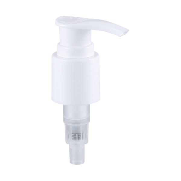 24mm 28mm Screw Lotion Dispenser Pump Plastic PP Material With Smooth Ribbed Closures