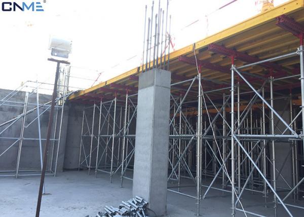 Quality Different Color Slab Formwork Systems Channel Steel / Timber Beam / Plywood Material for sale