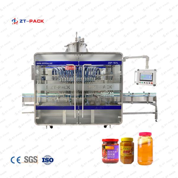 100-1000g Sauce Filling Machine 500ml -5000ml Pepper Sauce Liquid Paste Filling Machine