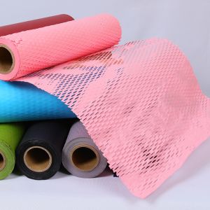 Buy cheap Sustainable Honeycomb Paper Roll 15cm Diameter White / Neutral Options product