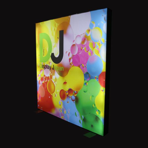 Double Side Frameless SEG Light Box , LED Backdrop Fabric Light Box