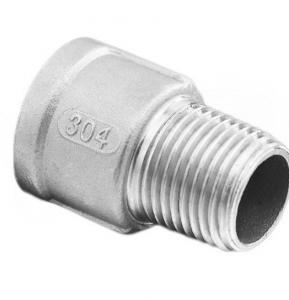 Buy cheap Stainless Steel 201/304 Socket Male and Female Thread Pipe Fitting with Straight Design product