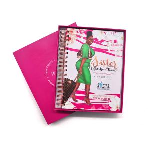 Buy cheap Hot Stamping Spiral Notebook Printing Custom Journal Book Printing Binding product