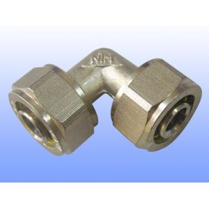 Buy cheap compression brass fitting equal elbow for PEX-AL-PEX product