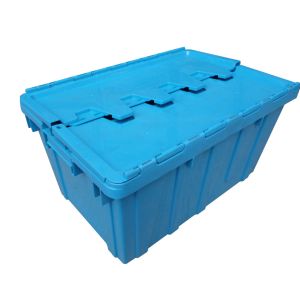 China stackable plastic crates and Nestable plastic tote boxes on sale