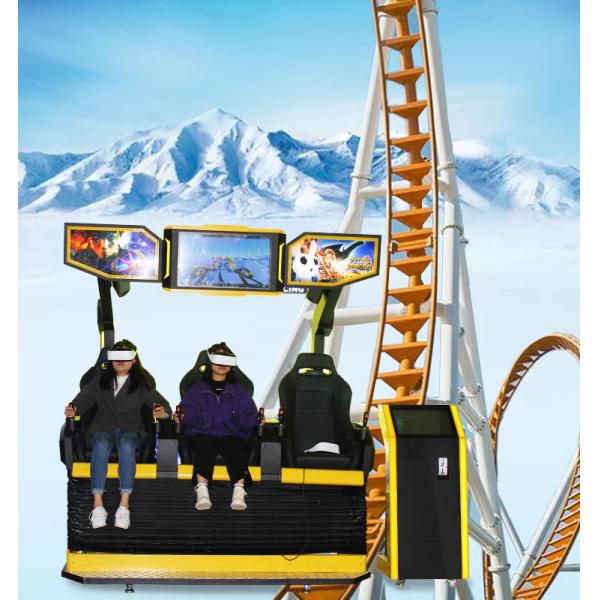 100 Movies Virtual Reality Cinema 3 Players 5D Theater With 24 Inch Display