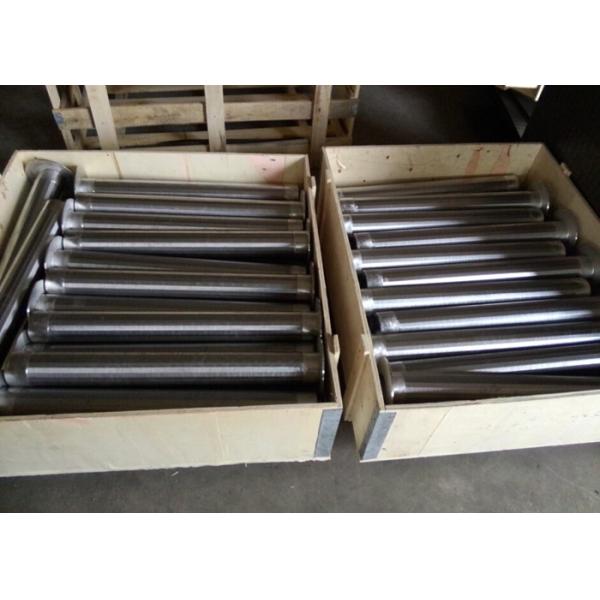 Large Open Area Wedge Wire Screen Pipe , Anti Wear Coutinuous Slot Screen
