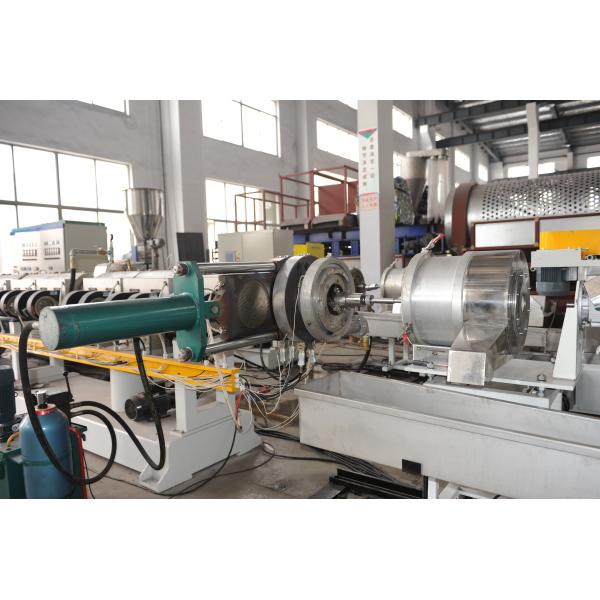 Single Screw Plastic Granulator Machine PLC Electronic Control System