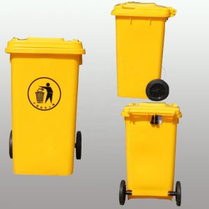 100L plastic containers outdoor recycle bin100l dust bin