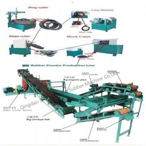 Buy cheap Labor Saving Rubber Crushing Mill , Used Tyres Recycling Plant (XKP-560) product