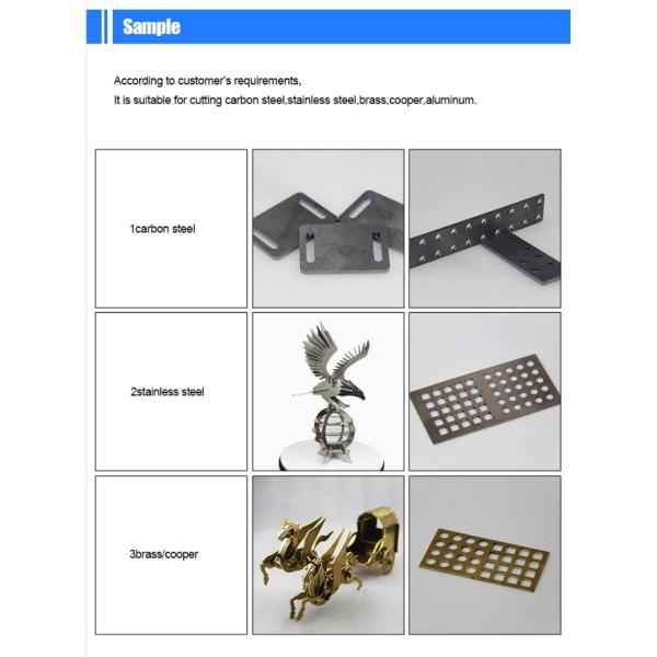2000mm 2kw Fiber Laser Cutting Machine