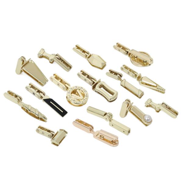 Jackets Silver Zipper Puller Metal Zinc Alloy Breakproof ISO9001