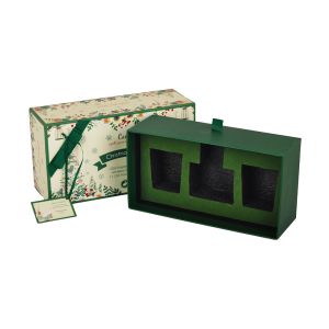 Rectangle Candle Cardboard Cosmetic Box With Foam Insert OEM ODM