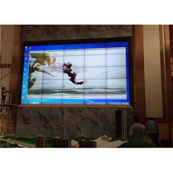 HD Broadcast Video Wall DID Panel , LCD Advertising Display Wall in Demonstration