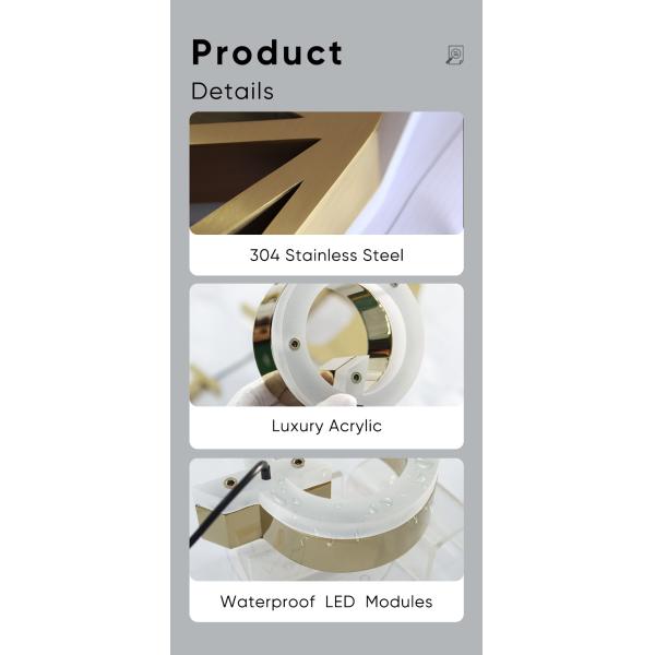 Energy Efficient Illuminated Channel Letter Signs Lighted Channel Letter Signs