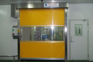 Buy cheap Rapid Automatic Industrial High Speed PVC Curtain Roll Up Door Fast Rolling Door product