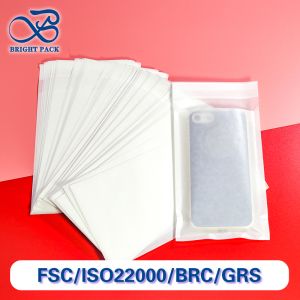 Buy cheap Custom Printed Glassine Paper Bags with Self Seal Closure product