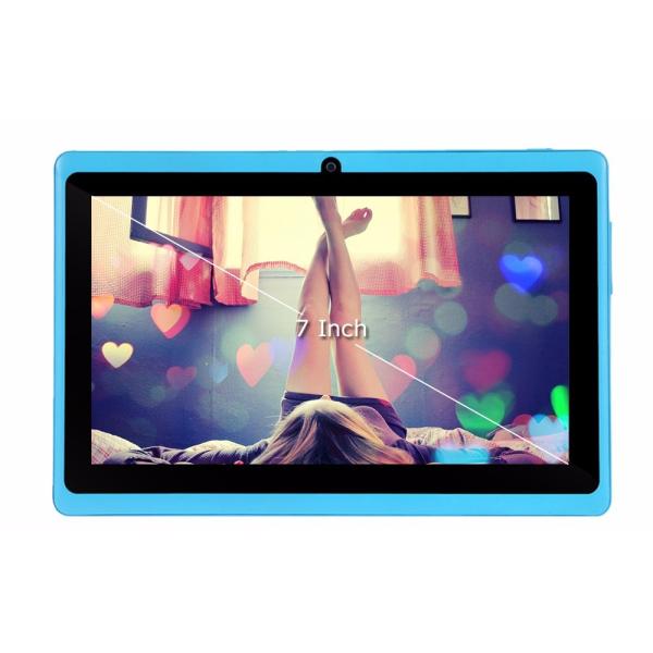 China Factory 5 Colors 8GB Q88 7 inch Tablet PC Allwinner A33 Quad-Core 512MB/8GB 1024x600 Dual Camera WIFI 2500mAh WIFI