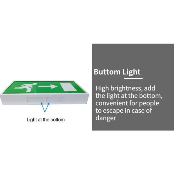 Pakistan customized fire safety exit signs sign light