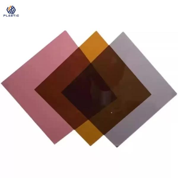 Custom Thickness Color Transparent Acrylic Sheet Impact Resistance Cast Acrylic