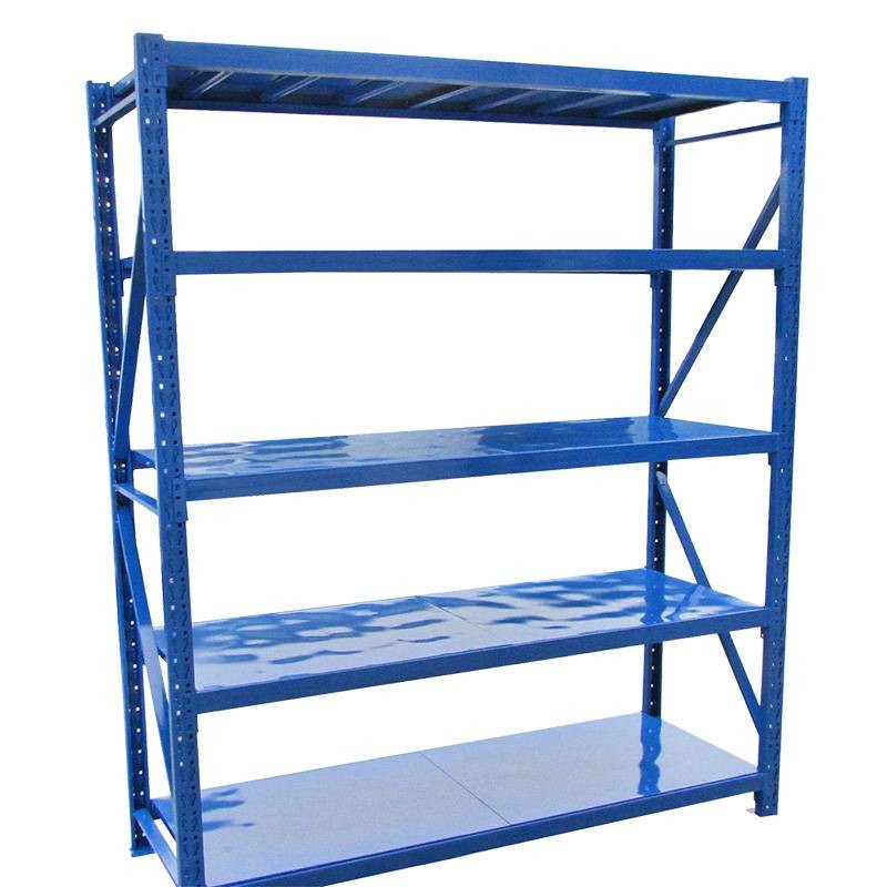 Buy cheap Q235B Medium Duty Metal Shelving 800KG Single Selective Racking product