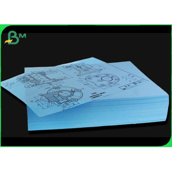 80GSM A0 A1 20LB Blue Printing Plotter Paper For Architecture Drawing 80GSM A0 A1 20LB Blue Printing Plotter Paper For Architecture Drawing