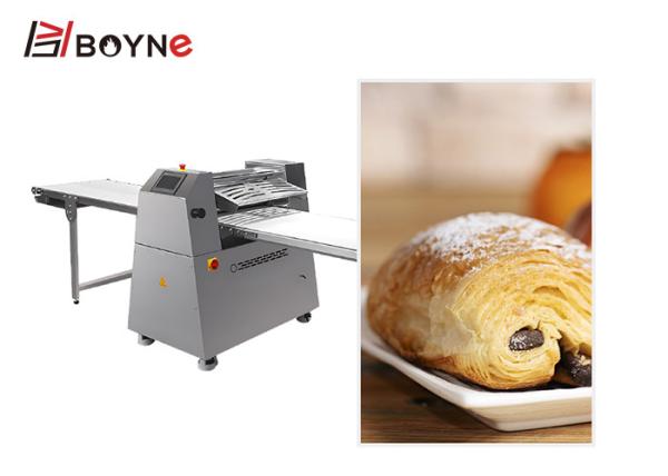 Full Automatic Vertical Dough Sheeter 650mm Rolling Width Bakery Processing