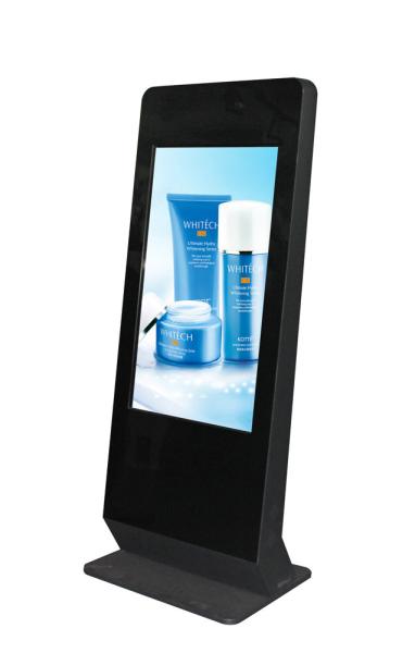 Hotel Lobby Information Display Kiosk , Aluminum Frame Interactive Multimedia