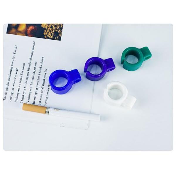 RoHS Width 12mm Silicone Cigarette Holder Ring