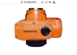 China DC24V Small Electronic Rotary Valve  Explosion Proof EXD II BT4 Electric Actuator on sale