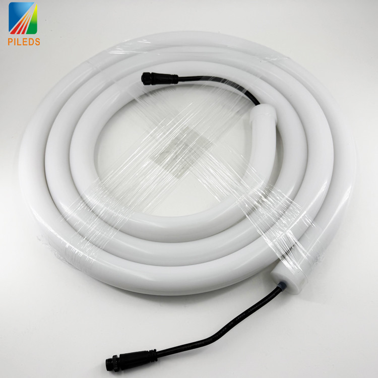 WS2815 WS2811 360 Degree Addressable RGB LED Neon Strip Customized 120 LEDs/m IP65 Rated 12V/24V Neon IC Light