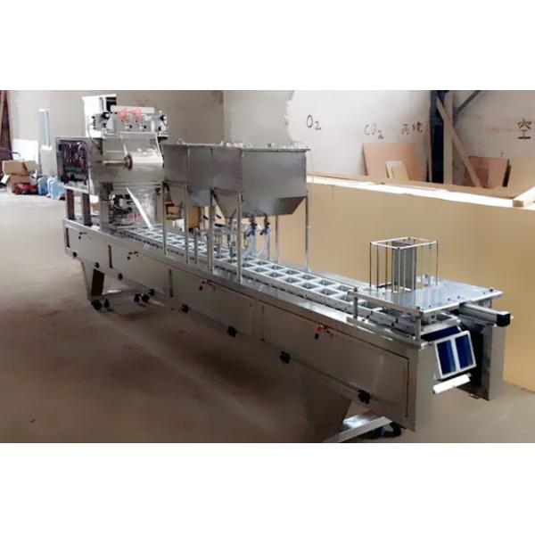 3 Phase Automatic Bottle Filling Machine Rotary Cup Filling Easy To Operate