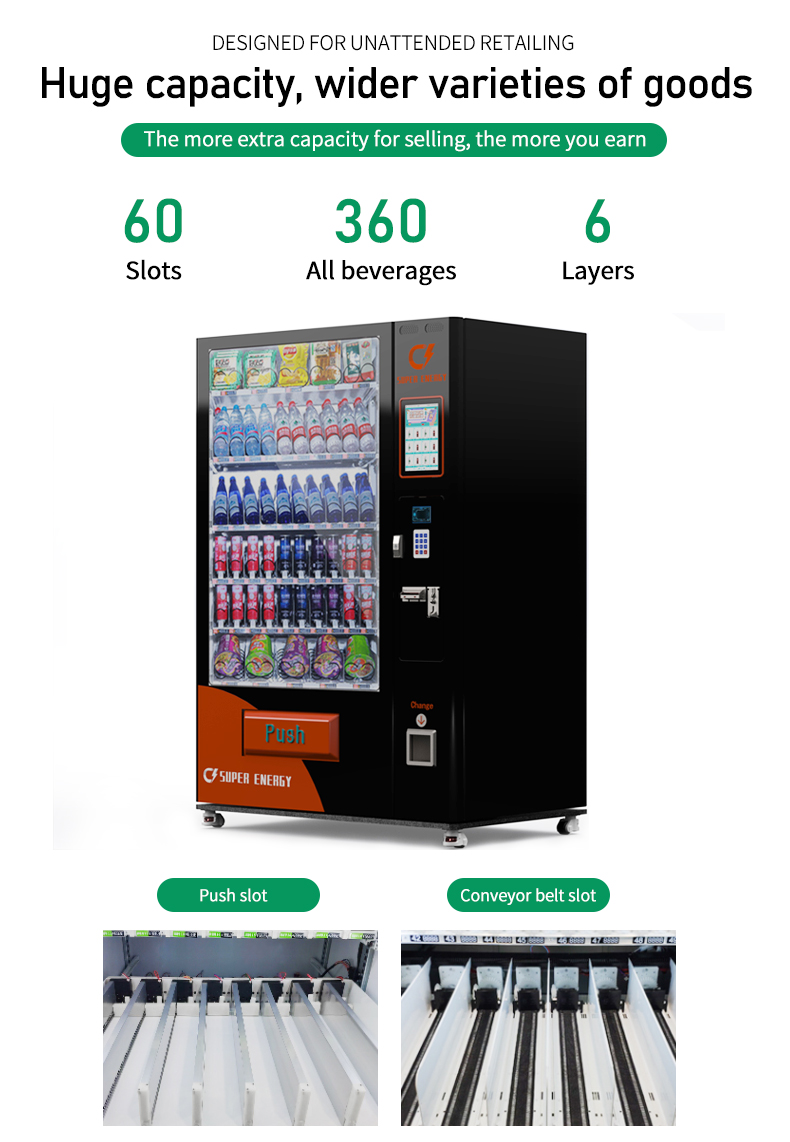 Small Business Idea Vending Machines for Foods and Drinks and Snack Vending Machine for Sale
