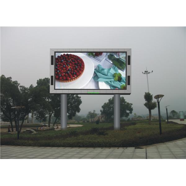 High Resolution P10mm Outdoor Fixed LED Display With Strong Cabinet 9-400m View Distance
