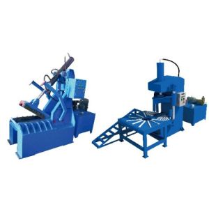 China Used Tire Cutter Hydraulic Tire Cutter Tyre Cutter Equipment For Waste Tire Recycling Line on sale