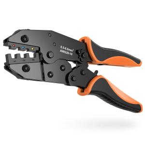 Buy cheap Practical Heat Shrink Terminal Crimper , Multifunctional Ratchet Crimping Pliers product