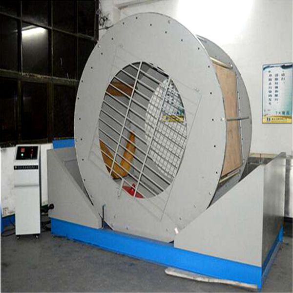 Simulate Transport Process Drum Drop Testing Machine for Suitcase Luggage
