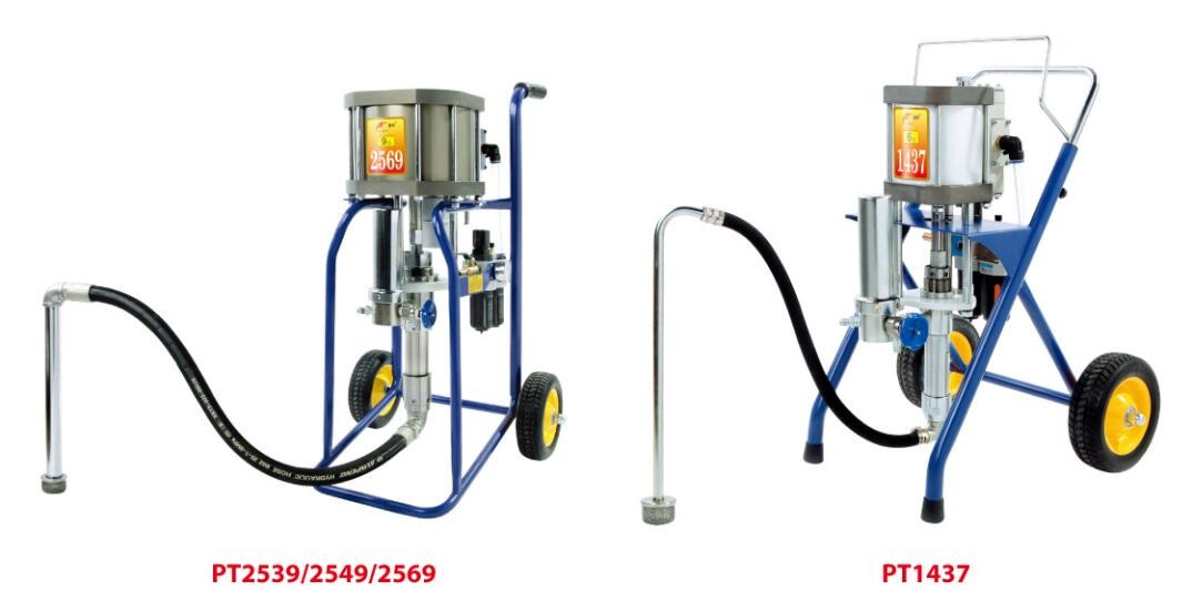 Stainless Steel Pneumatic Paint Sprayer With Air Consumption 300-1500L/Min