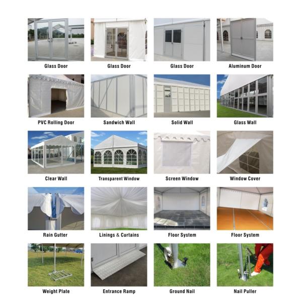 8x8m Commercial Party Tent