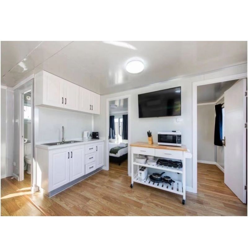 Prefabricated Luxury Living Expandable Container House Steel Structure Frame Welded