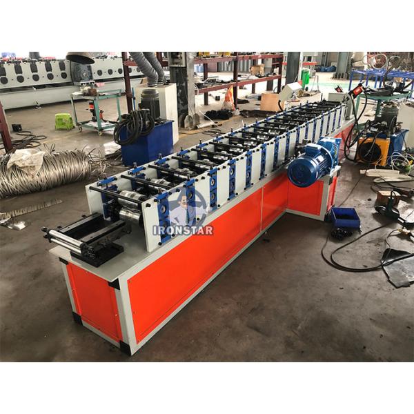 M shape channel roll forming machine in Korea M type roll forming machine