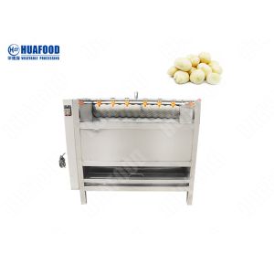 Ce Certificate Brush Roller Potato Cleaning And Peeling Machine