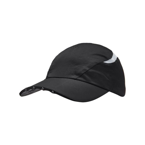 100% Polyester Microfibre Led Lighted Ball Caps For Night Running