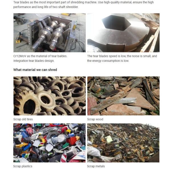 Cutting Tearing Plastic Recycling Pellet Machine For Recycle Project
