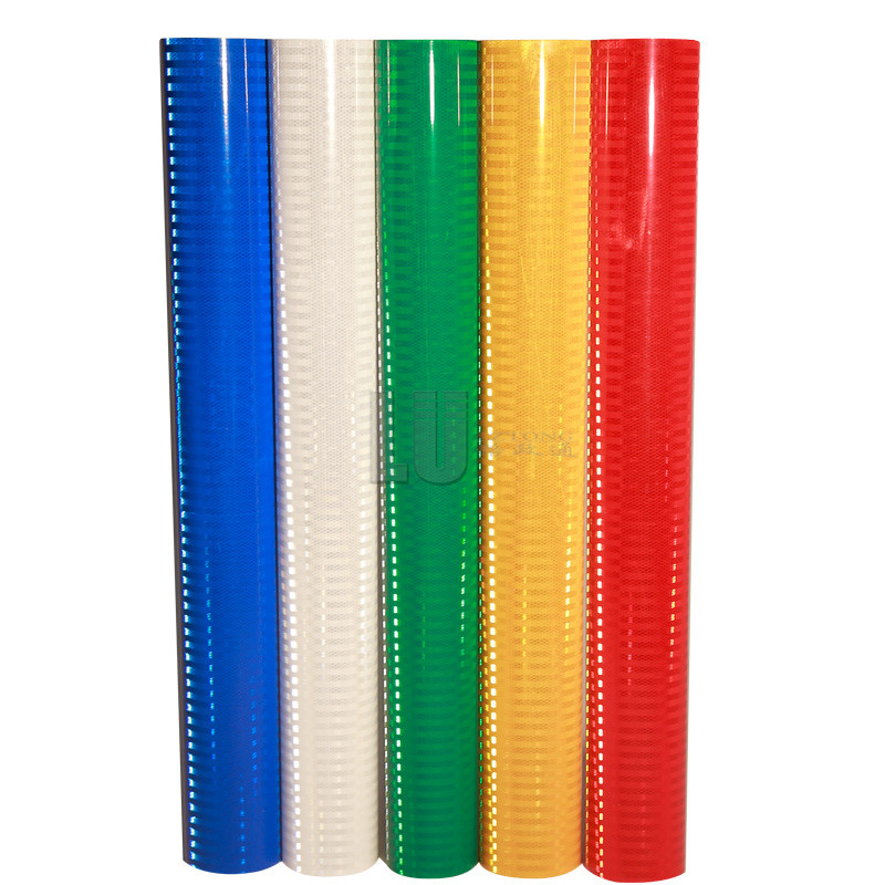 Prismatic Reflective Sheeting Vinyl Film PET Material Reflective Sticker