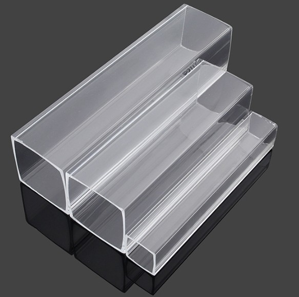 Large Diameter Flexible Clear Extruded Acrylic Tube Plastic Different Shapes Clear Acrylic Rod