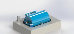 China PLC Control System Hot Air Circulation Heating Plastic Water Tank Making Machine For Customizable Production on sale