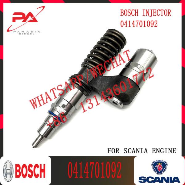 Original Diesel Engine Fuel Injector 0414701092 Fuel Injector Assembly 1734493 For SCANIA DC13076A