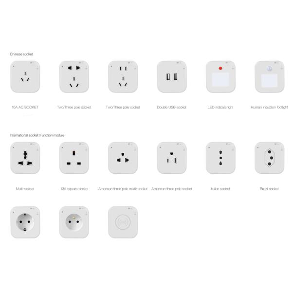 Multi Removable Socket With Overload Protect Lamp Usb Adapter Highquality UK US DE AU Standard Wall Socket With Usb Gold