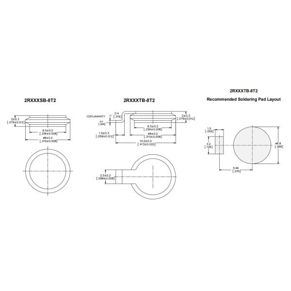 GDT 5KA 3.0pF Ceramic Gas Tube Arrestors For Surge Protective Devices